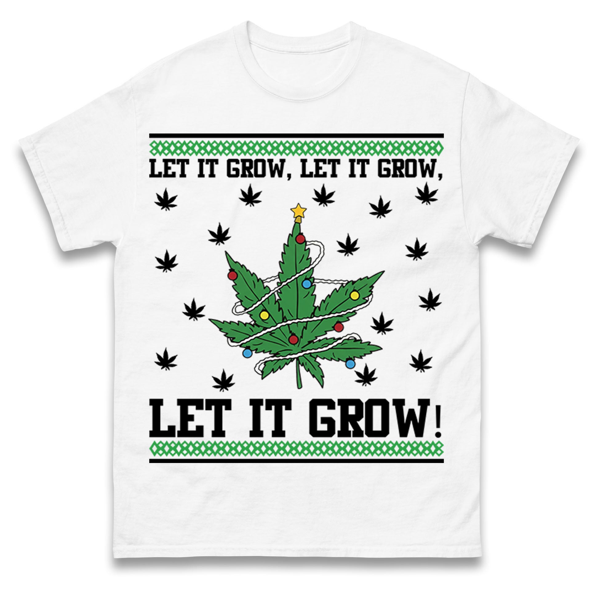 Cannabis Christmas T Shirt