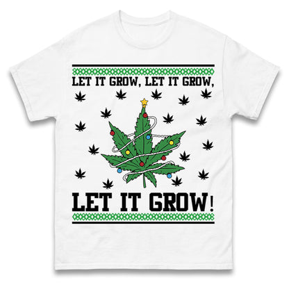 Cannabis Christmas T Shirt