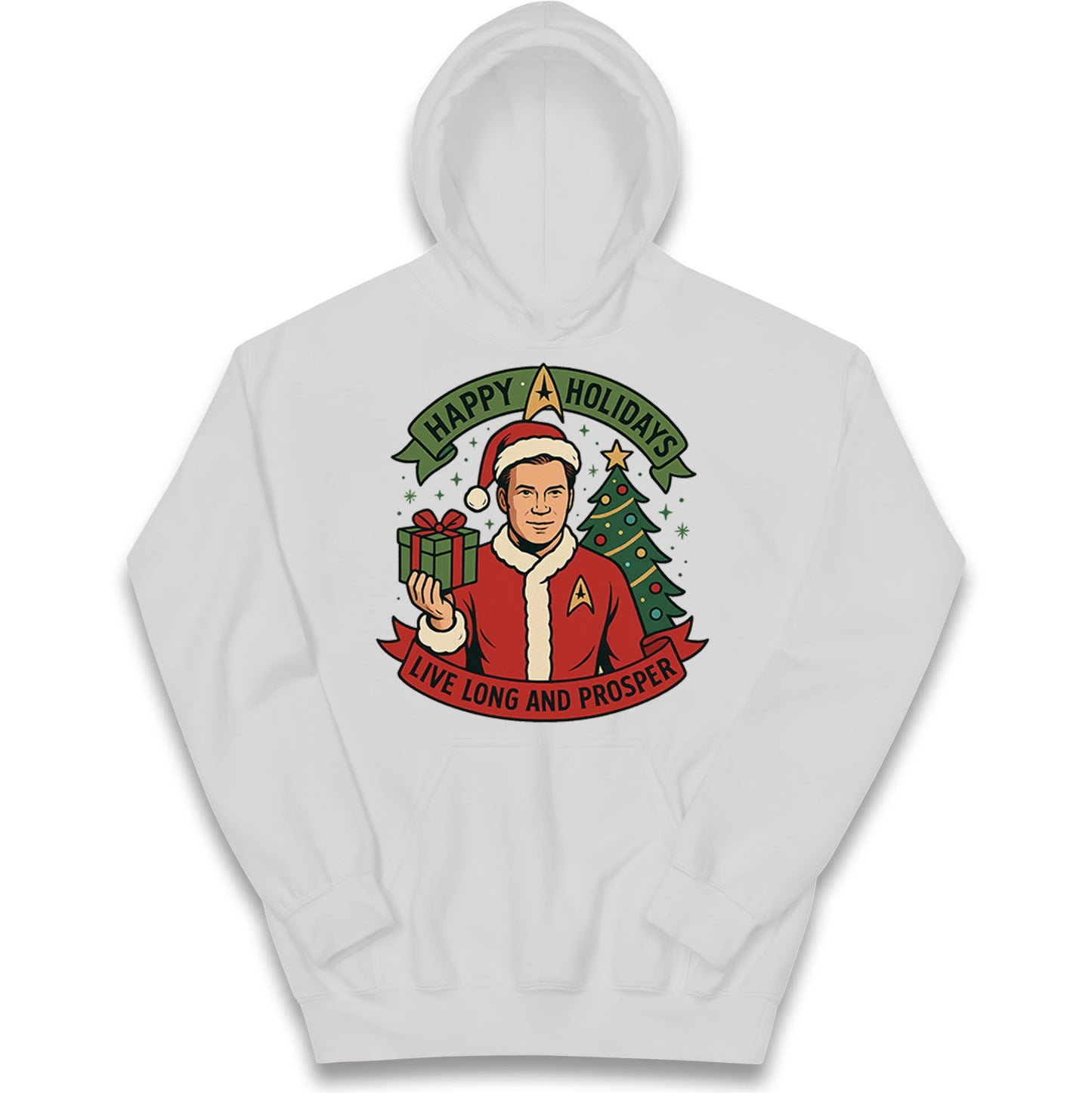 Star Trek Christmas Kids Hoodie