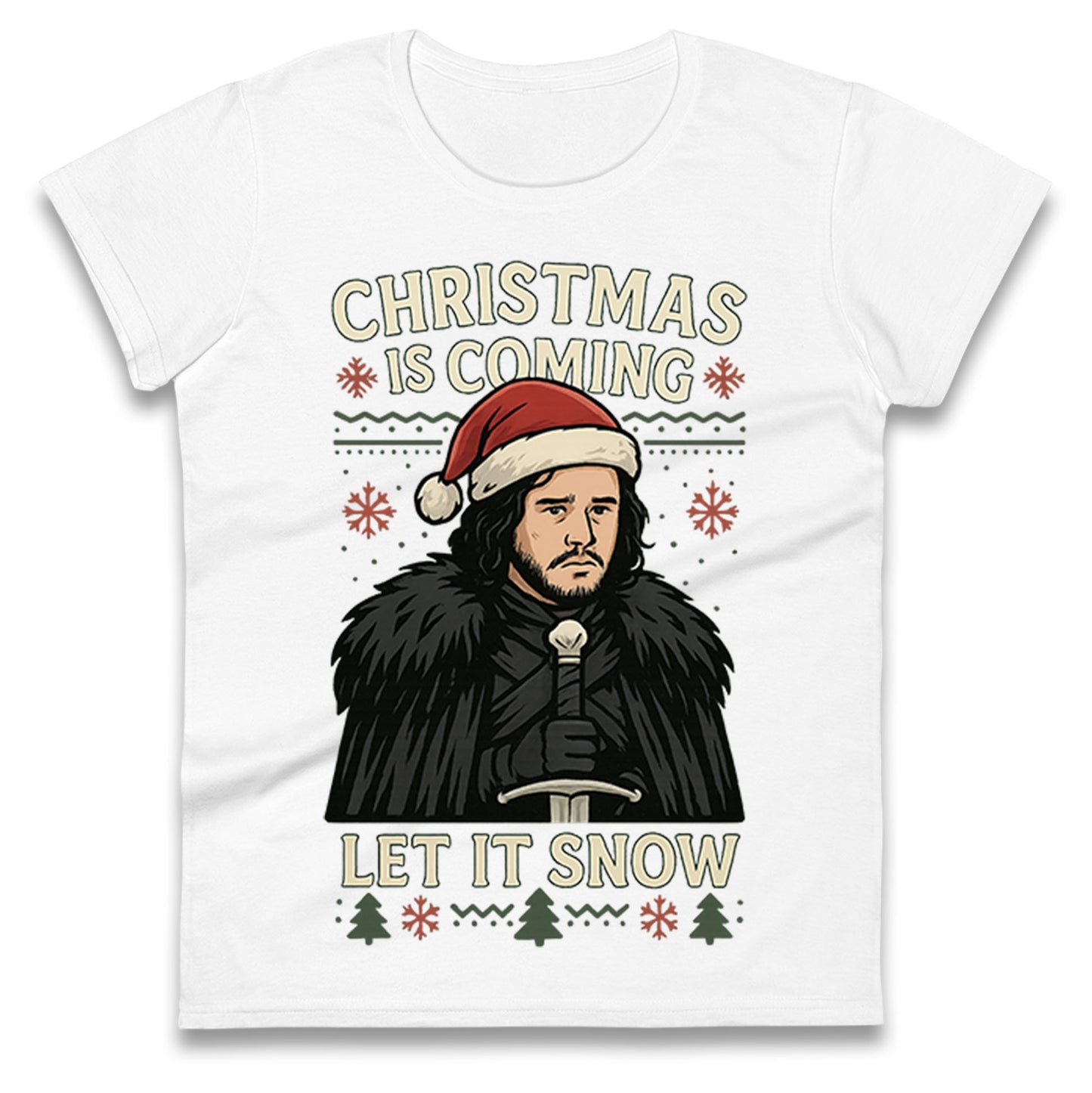 Game of Thrones Christmas Ladies T Shirt