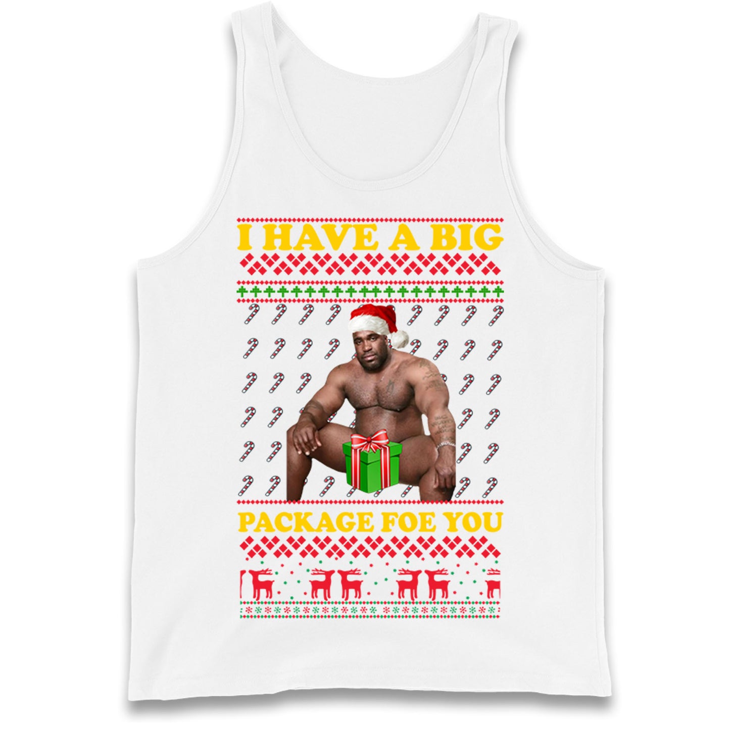 barry wood christmas tank top