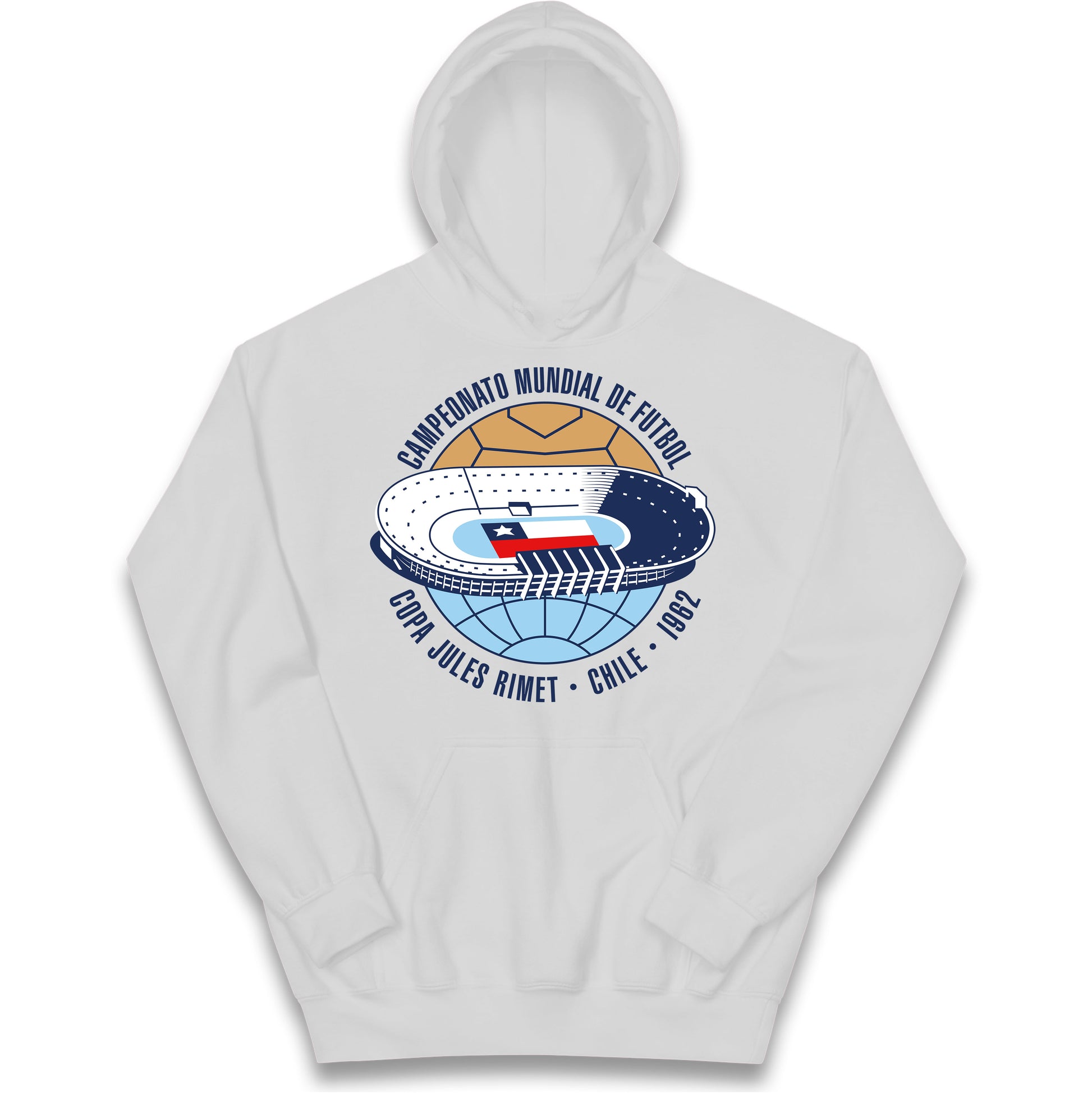 Chile 1962 Retro World Cup Kids Hoodie