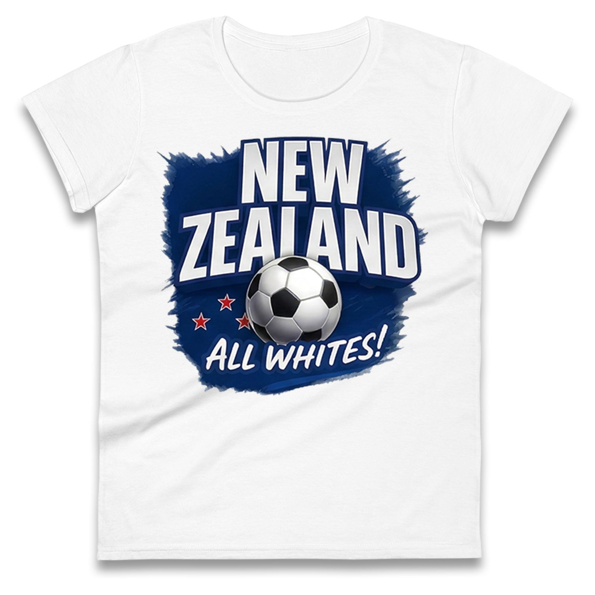 New Zealand Retro World Cup Ladies T Shirt
