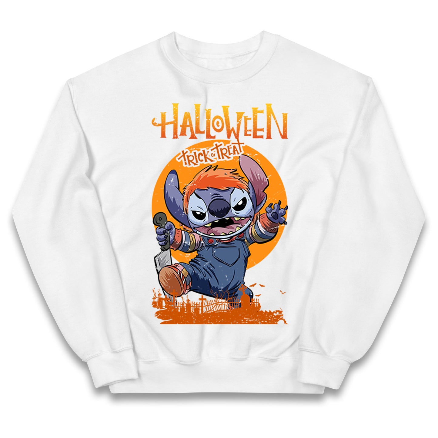 Lilo And Stitch Halloween Kids Jumper