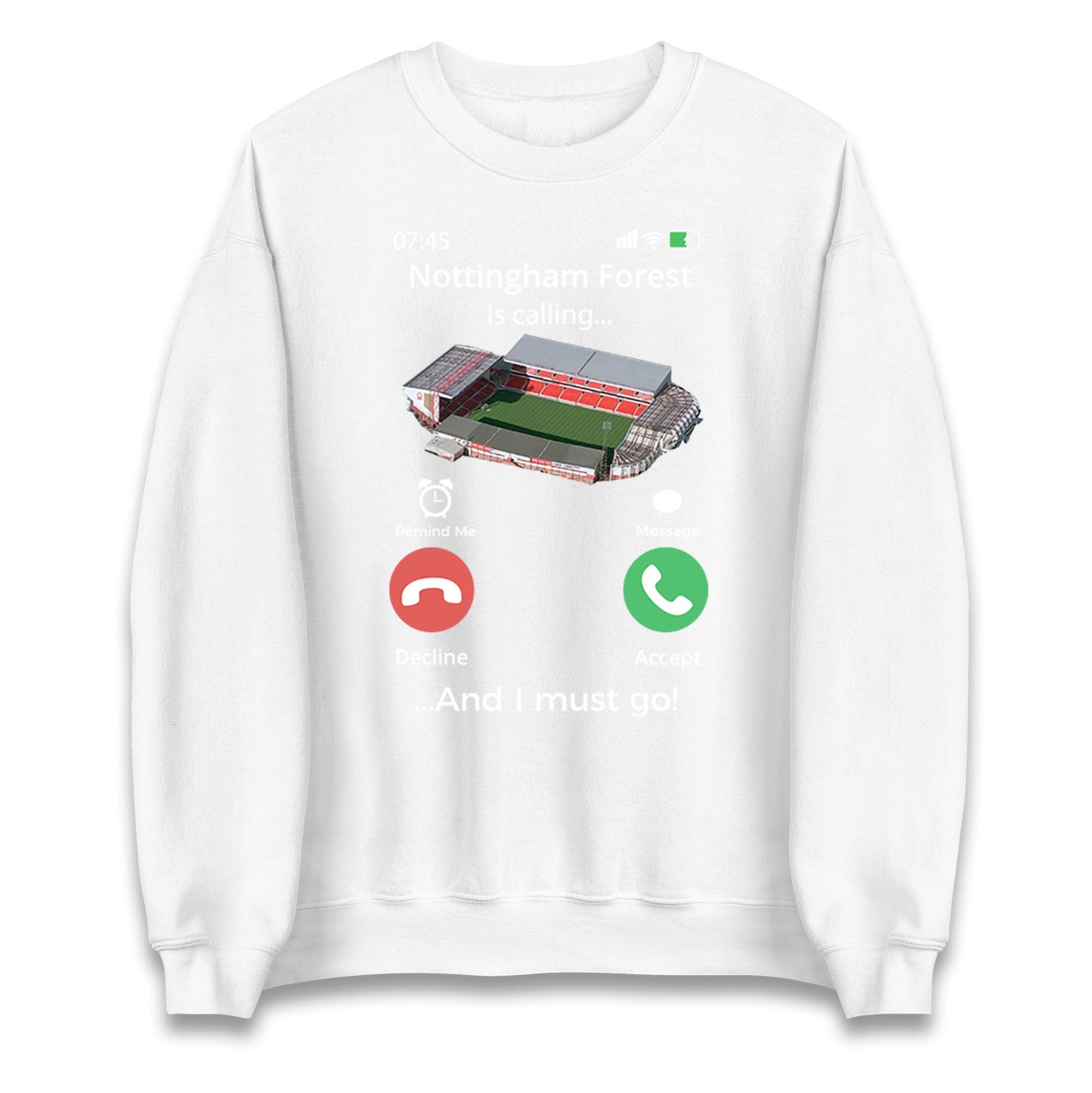 nottingham forest sweater