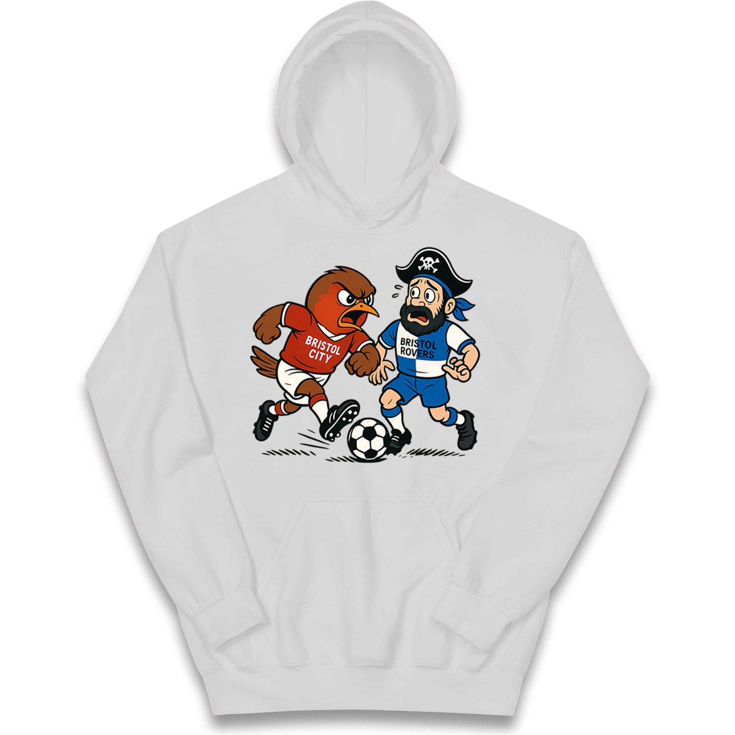 Vintage Bristol City Kids Hoodie