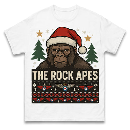 The Rock Apes RAF Regiment Christmas T Shirt
