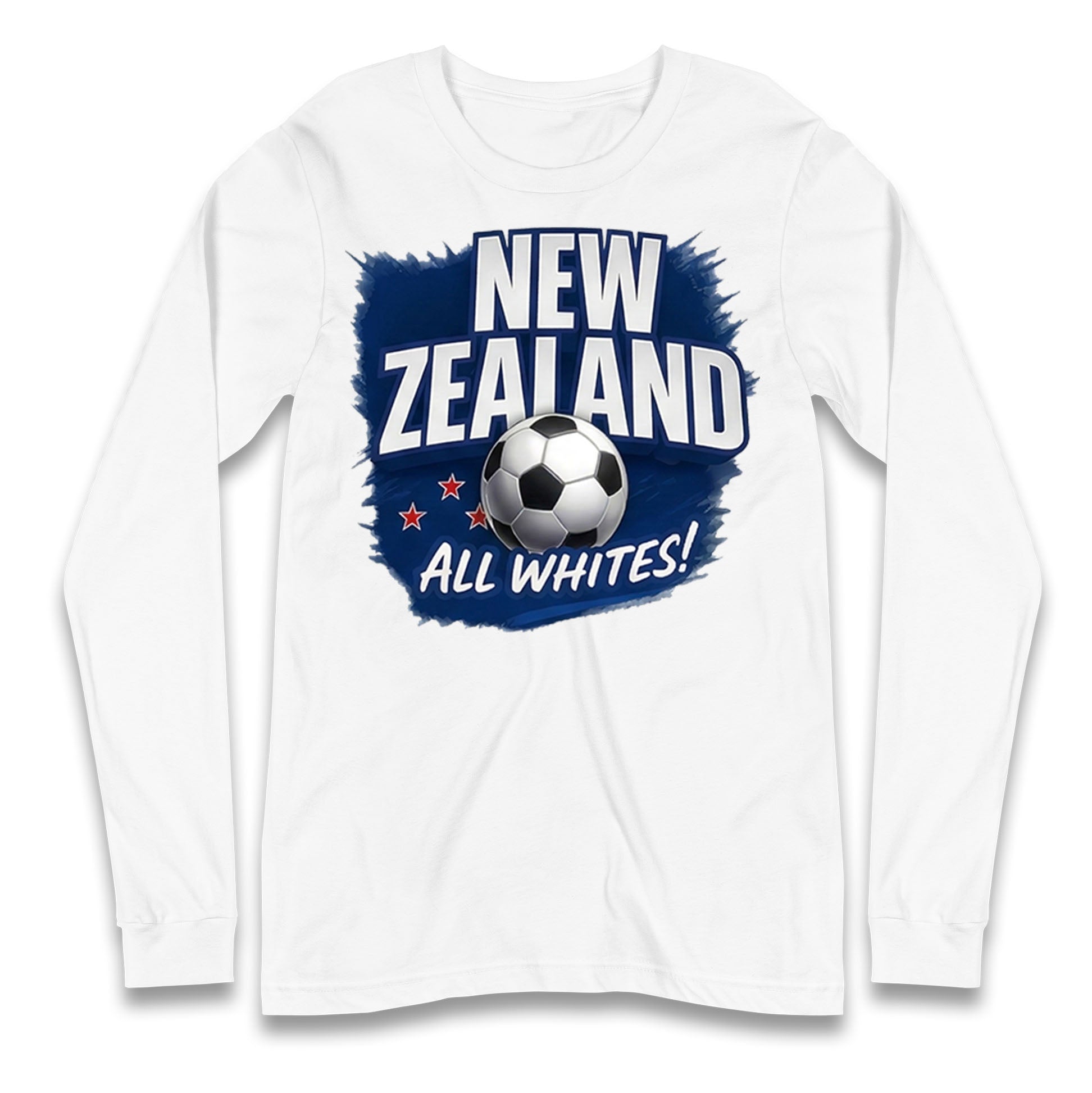 New Zealand Retro World Cup Longsleeve T Shirt