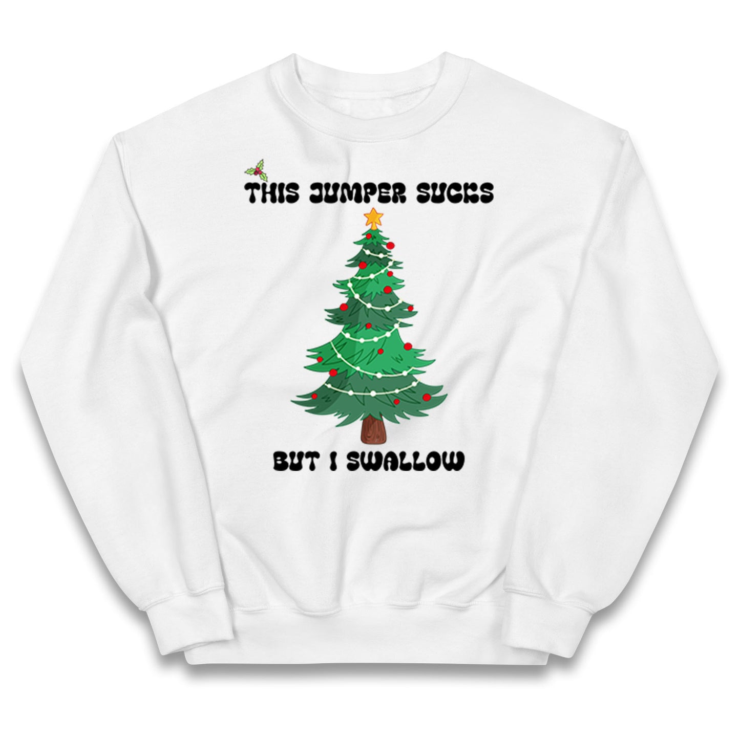 I swallow Christmas Kids Jumper