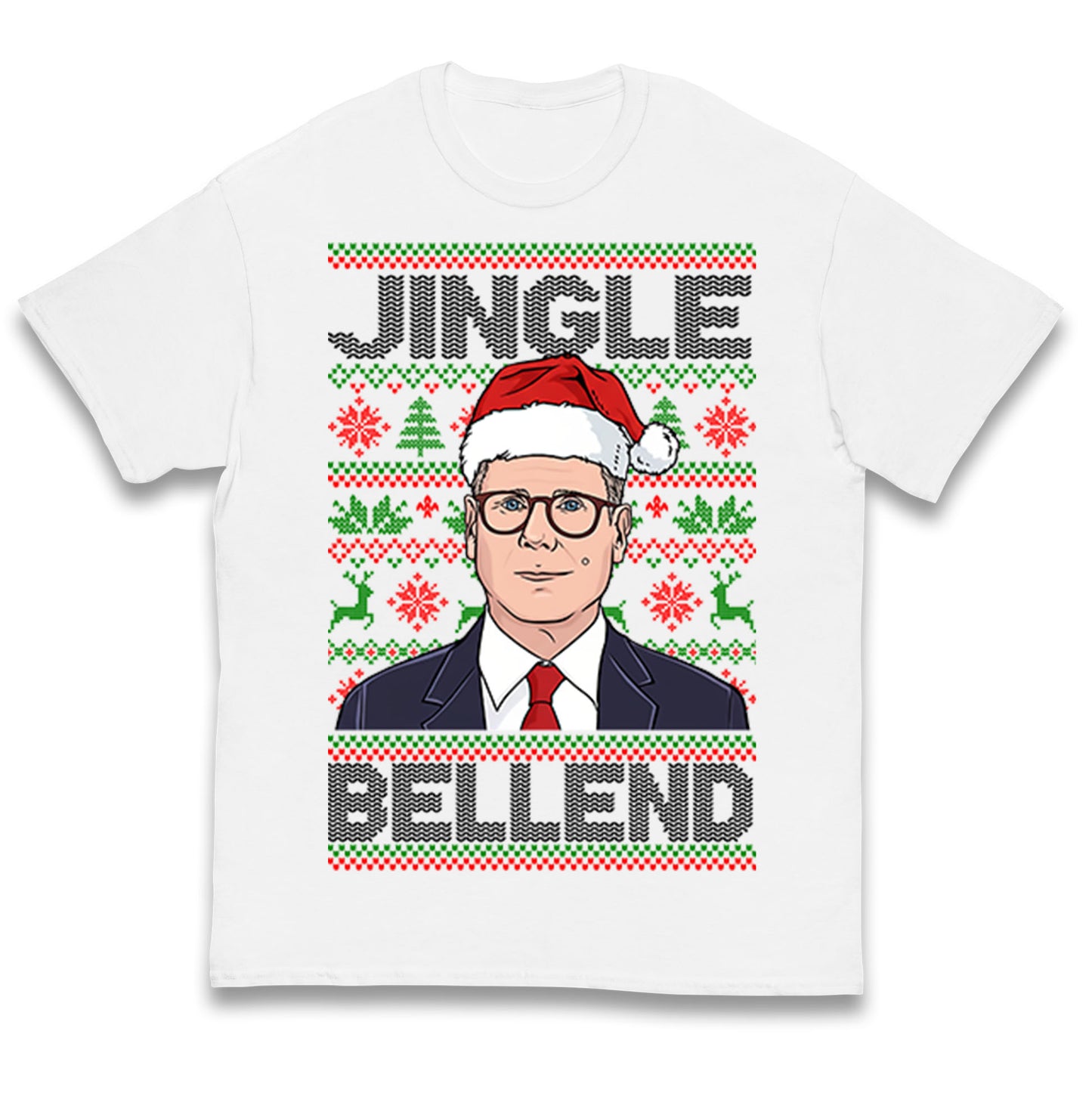 Keir Starmer Jingle Bell End Kids T Shirt