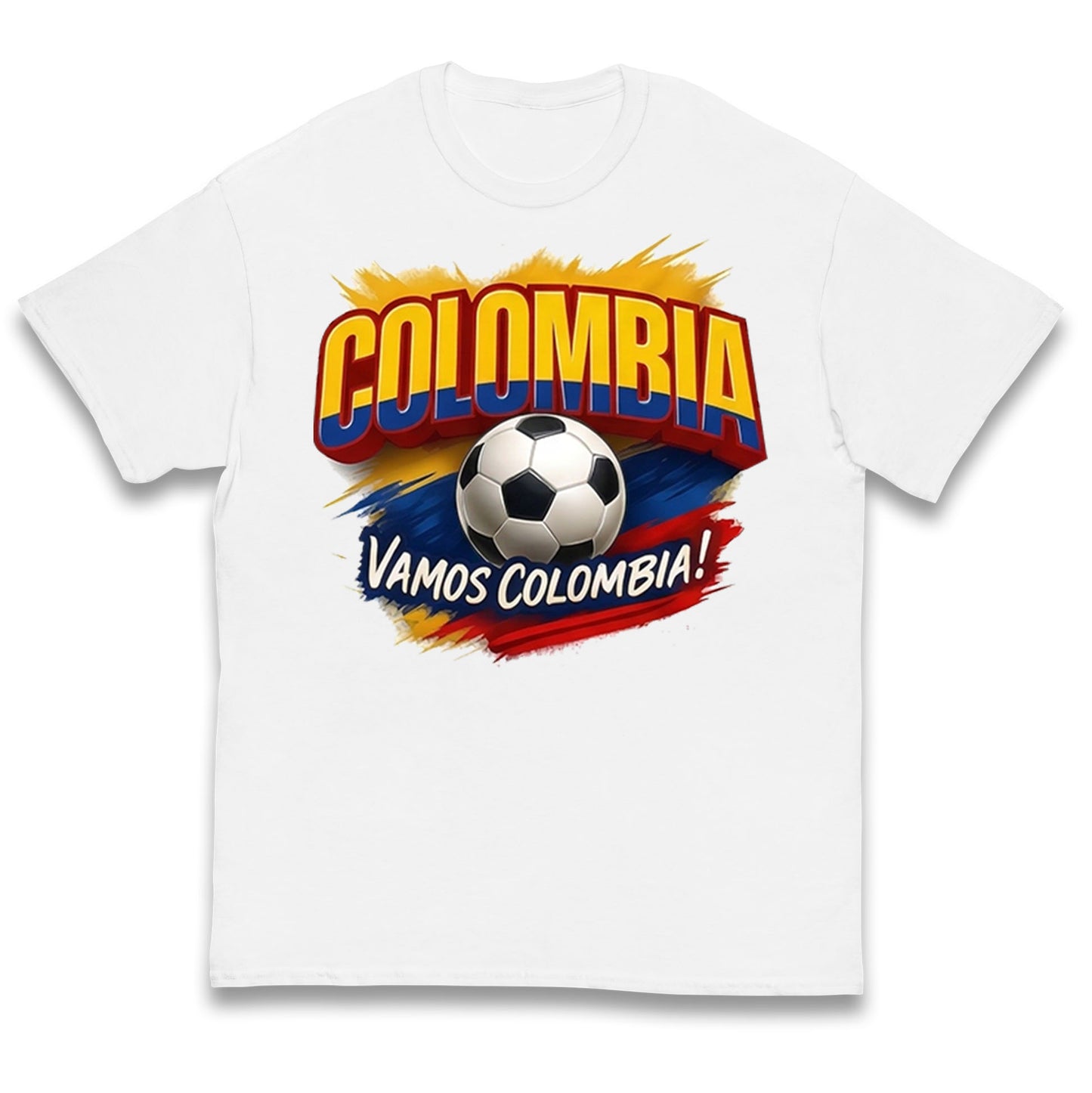 Colombia Retro World Cup Kids T Shirt