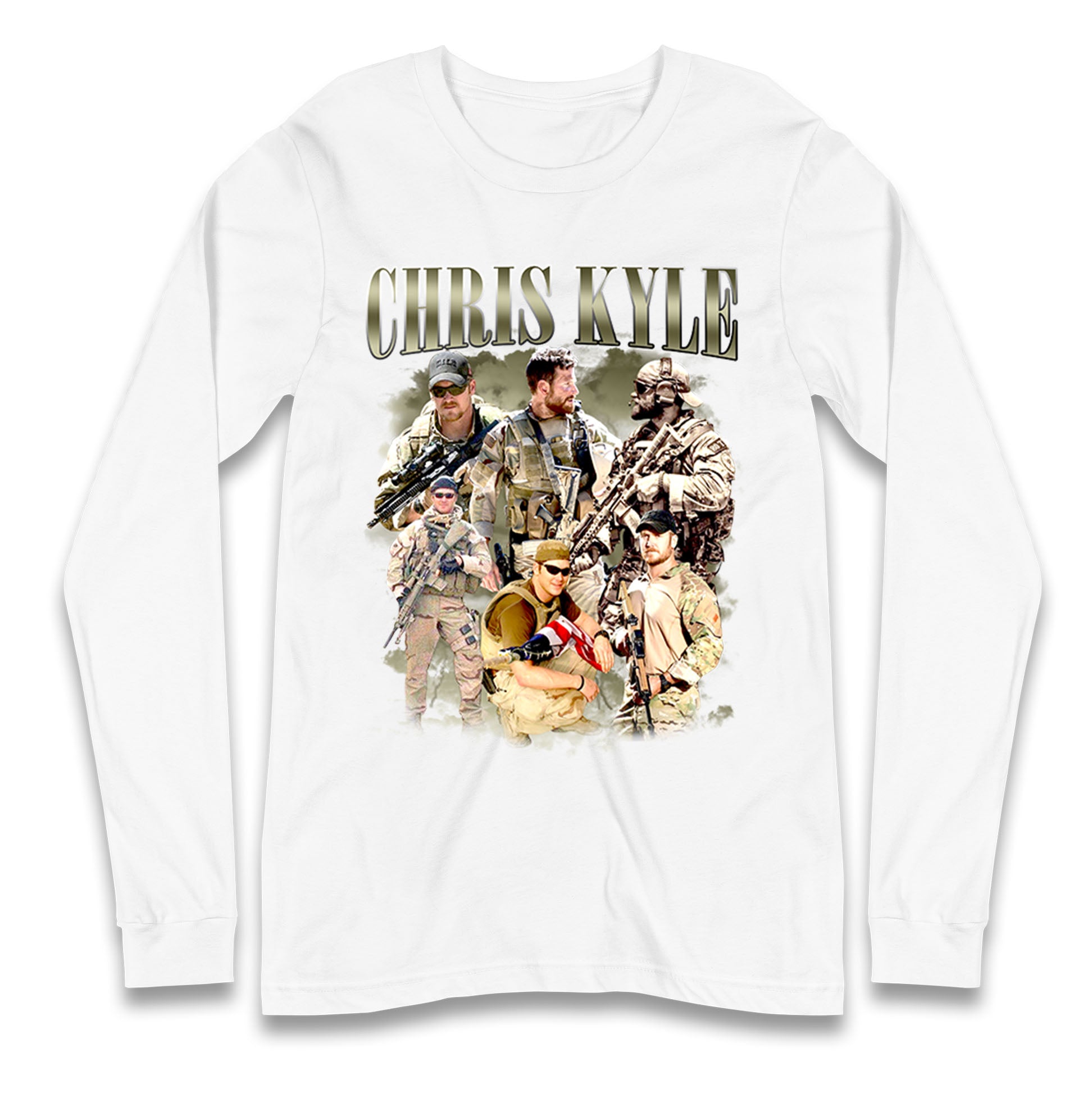 Chris Kyle American Sniper Longsleeve T Shirt
