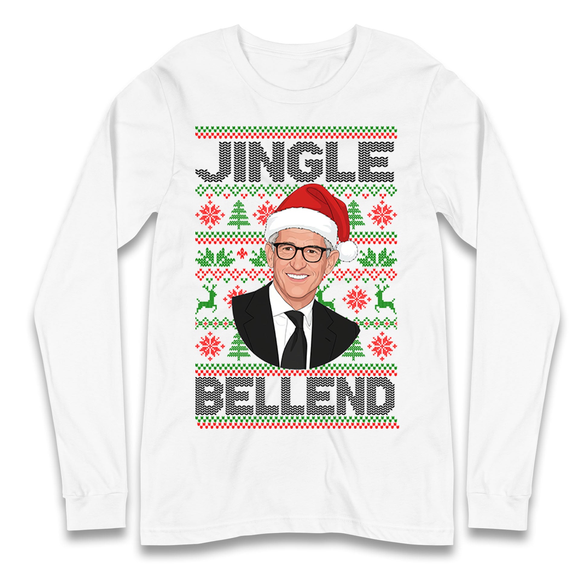 Gary Lineker Christmas Longsleeve T Shirt