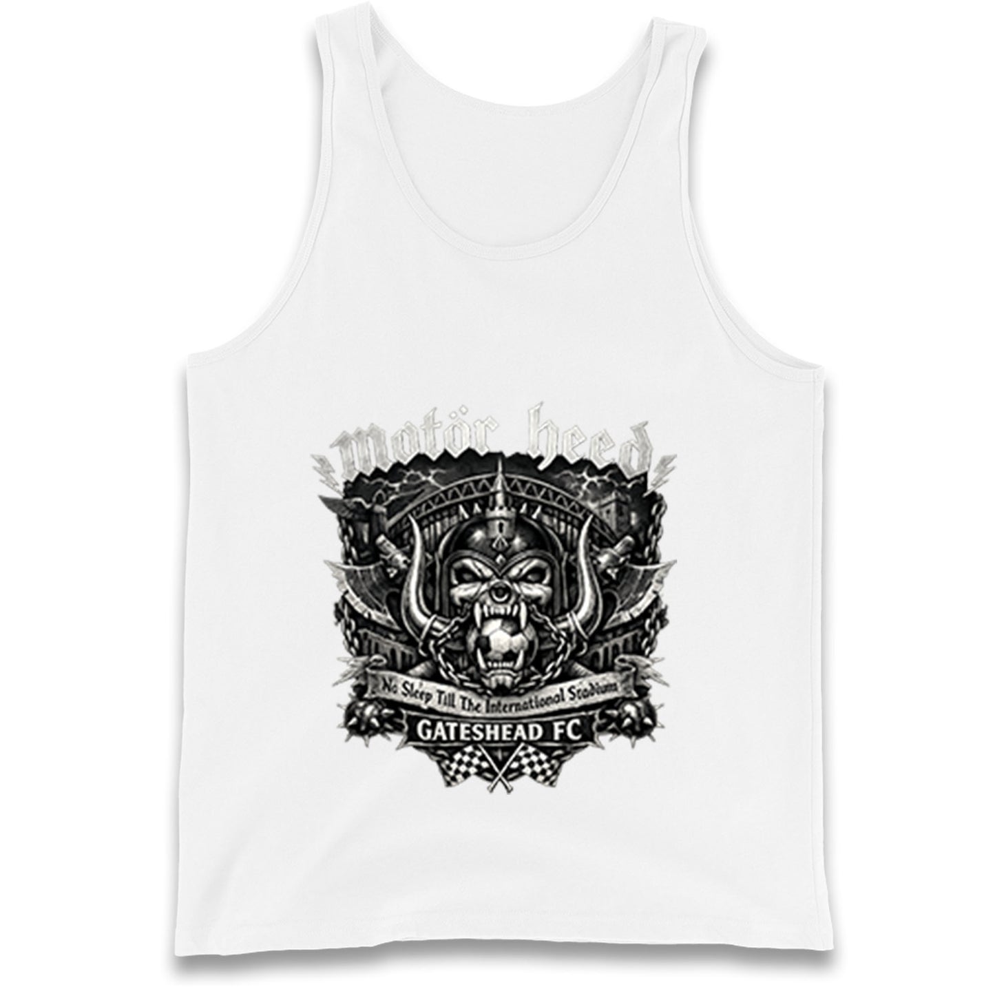 Gateshead Motor Heed Football Tank Top