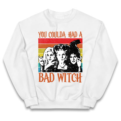 The Sanderson Sisters If You Could Had A Bad Witch Halloween Kids Jumper