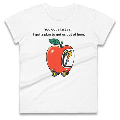 Fast Car Ladies T Shirt