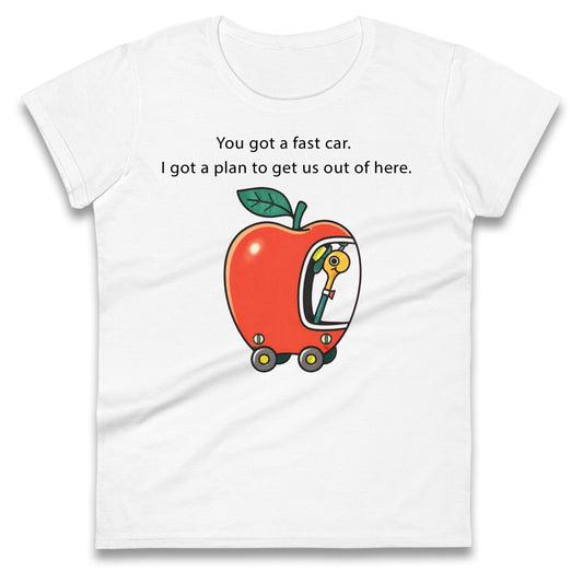 Fast Car Ladies T Shirt
