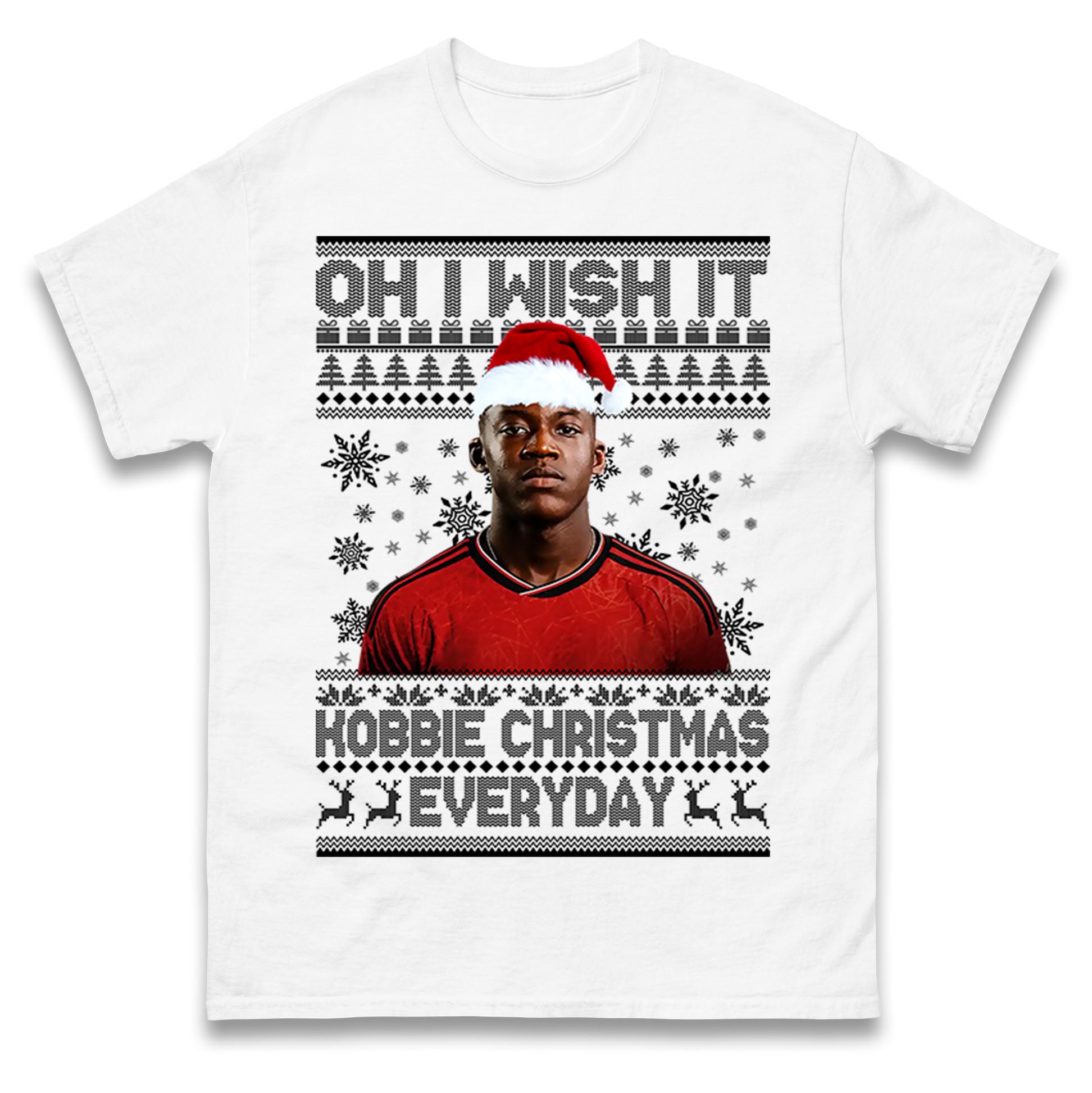 Kobbie Mainoo Christmas T Shirt