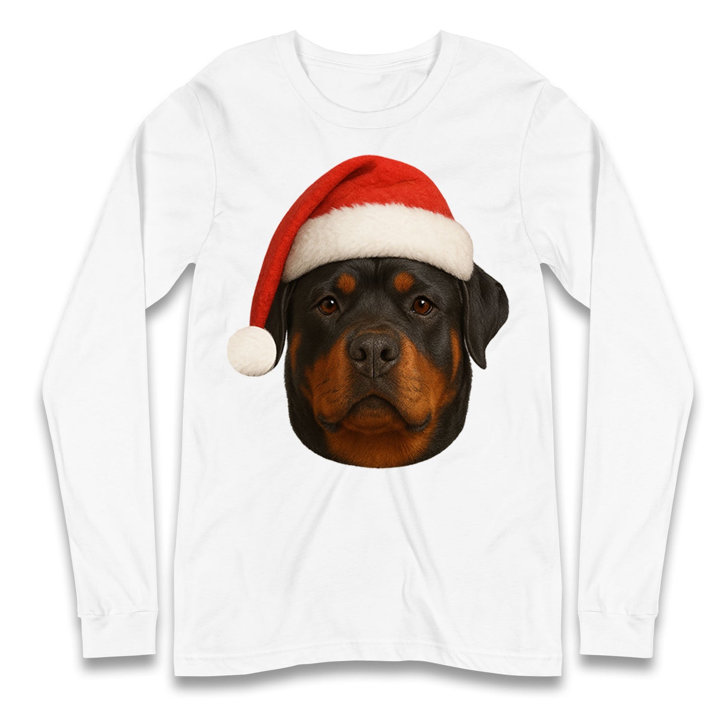 Rottweiler Christmas Longsleeve T Shirt 