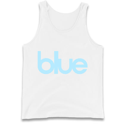 Blue Blur Robbie Williams Tank Top