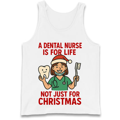 Dental Nurse Christmas Tank Top