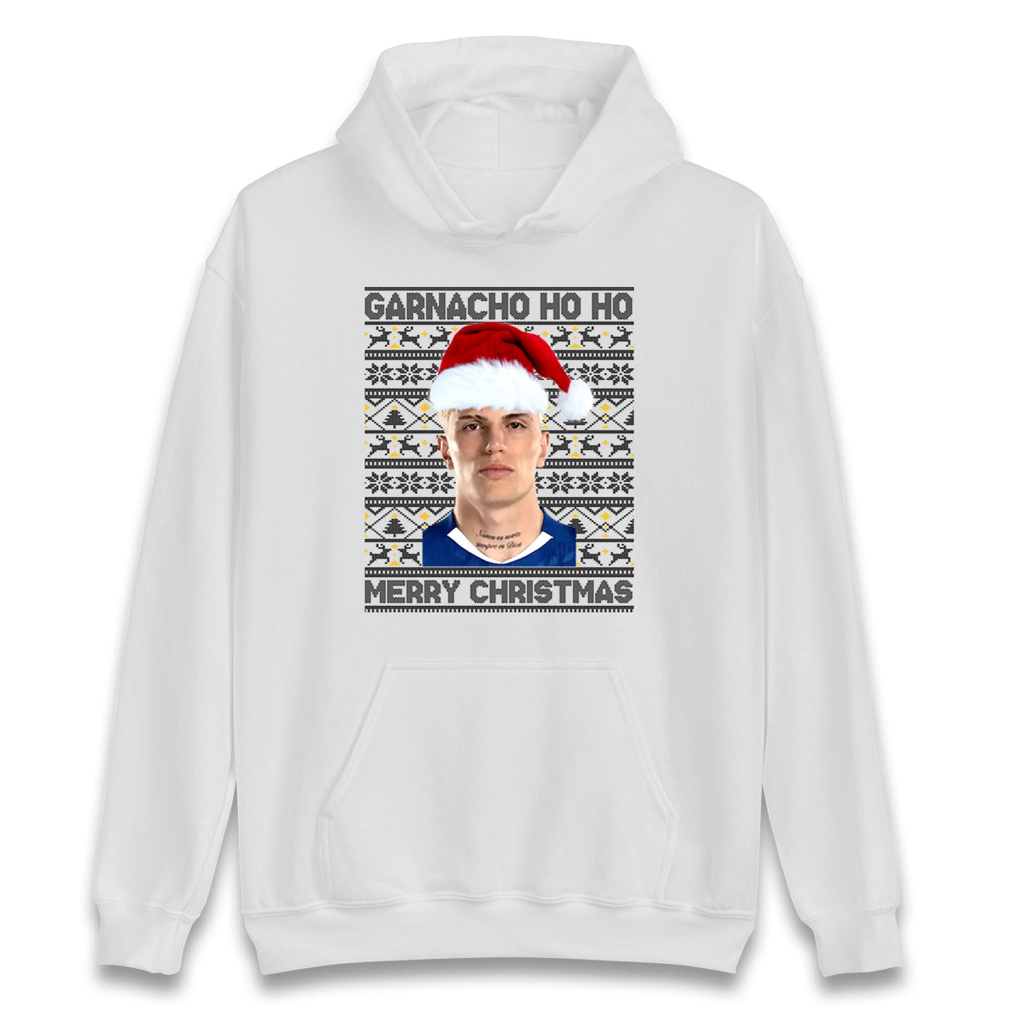 Garnacho Christmas Hoodie