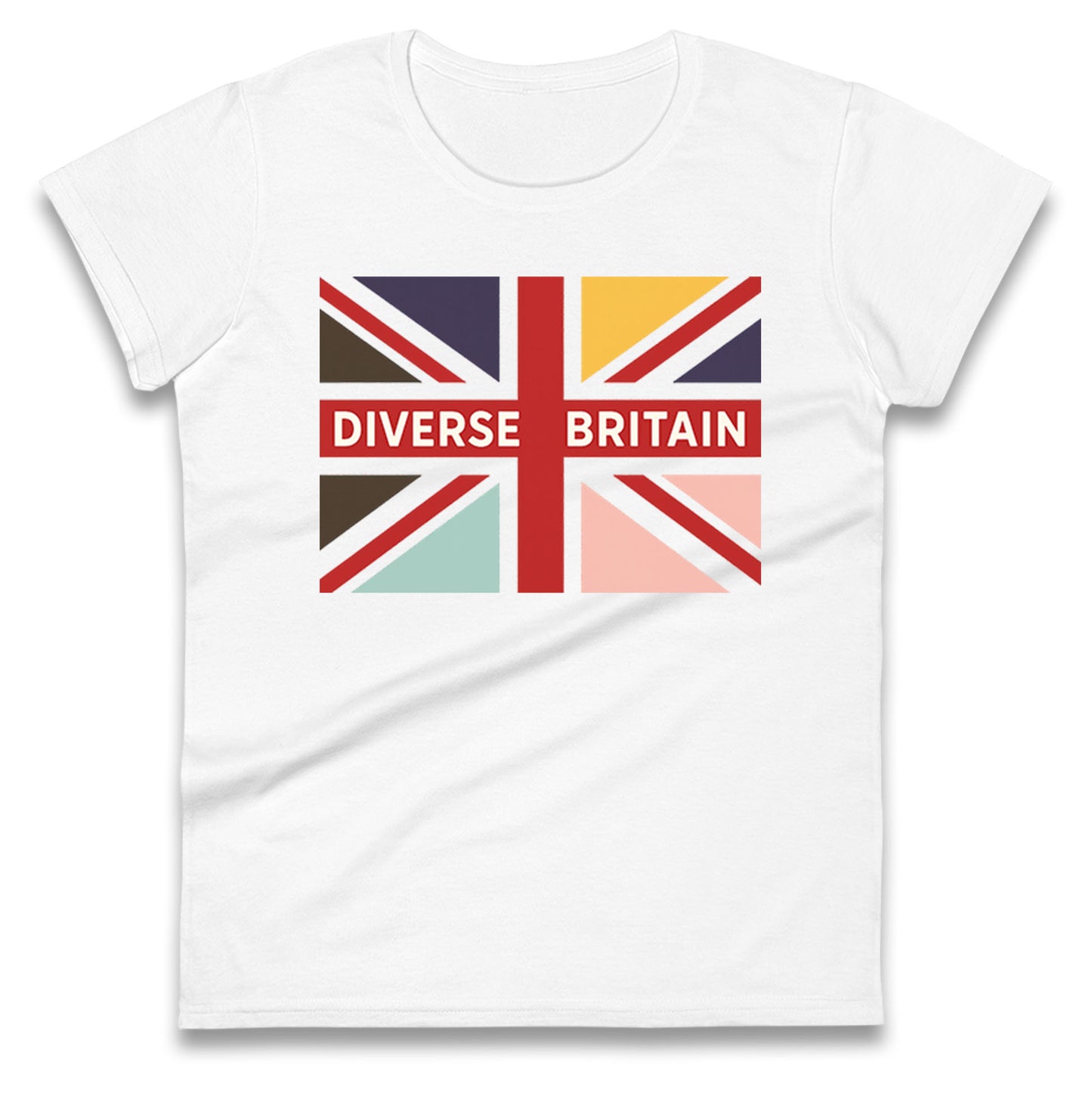 Diverse Britain Ladies T Shirt
