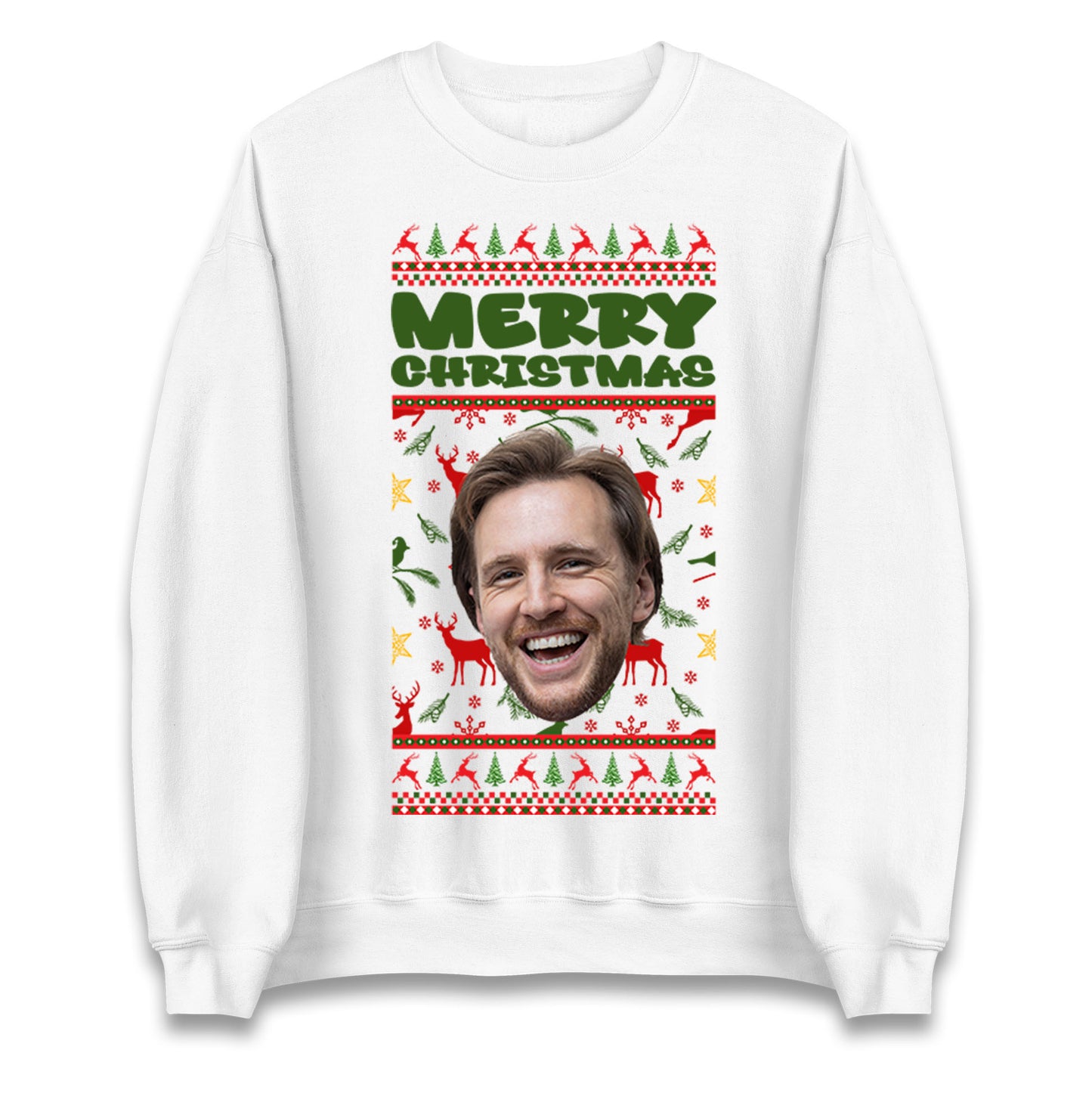 Personalise Merry Christmas Sweatshirt
