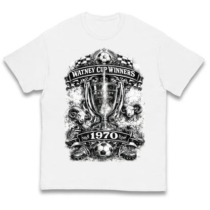 Retro Derby Watney Cup Winners 1970 Kids T Shirt