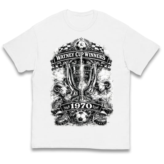Retro Derby Watney Cup Winners 1970 Kids T Shirt