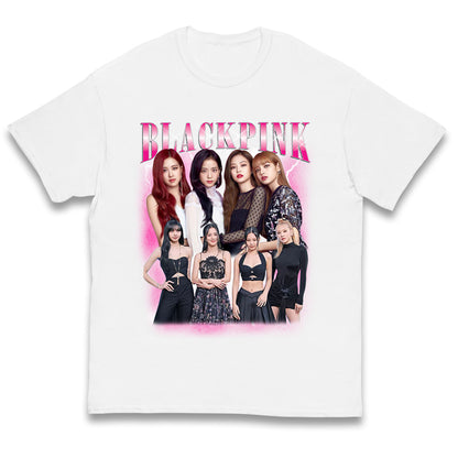 Black Pink Kids T Shirt