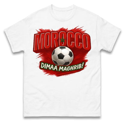 Morocco Retro World Cup T Shirt