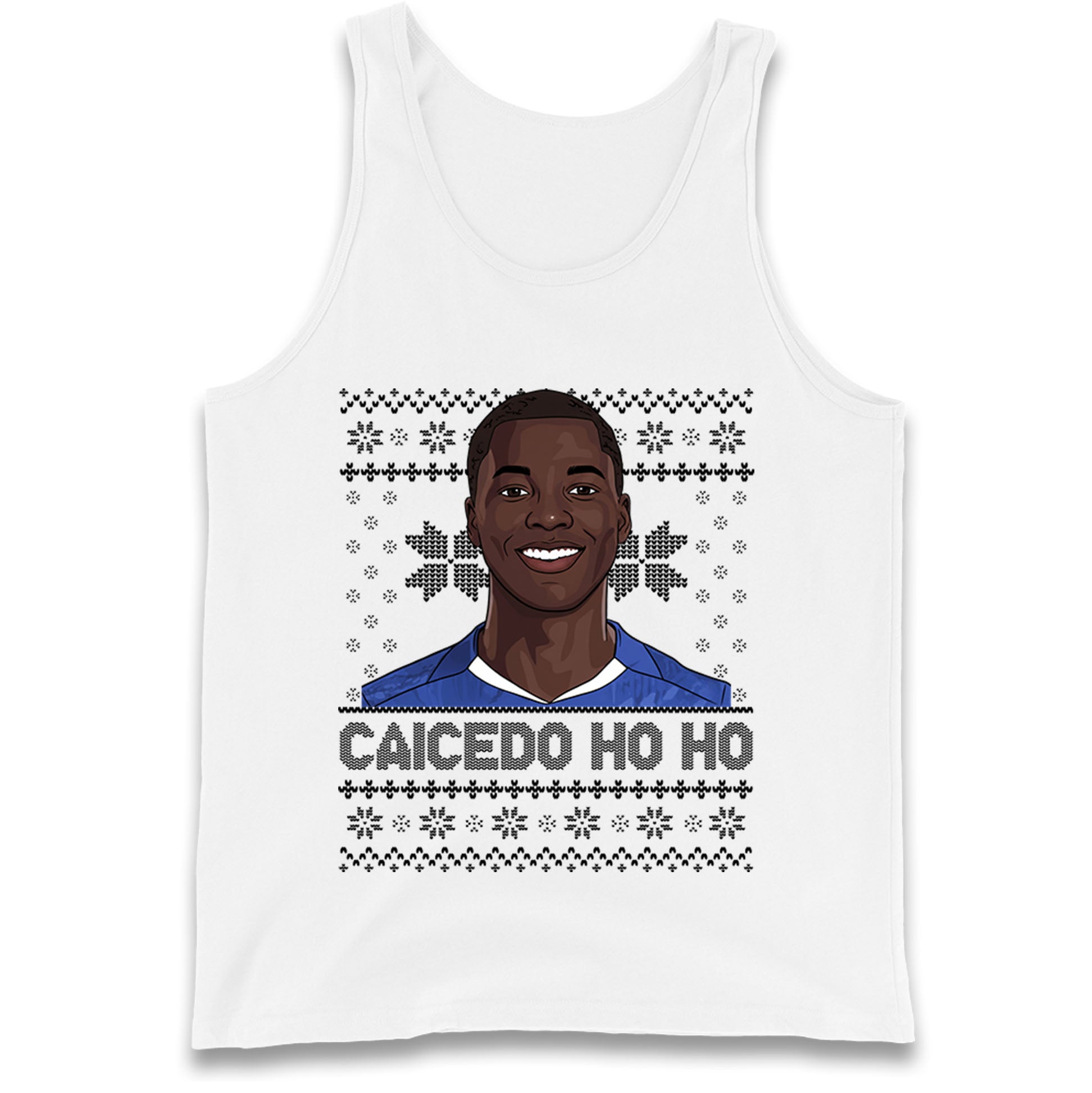 Moises Caicedo Christmas Tank Top