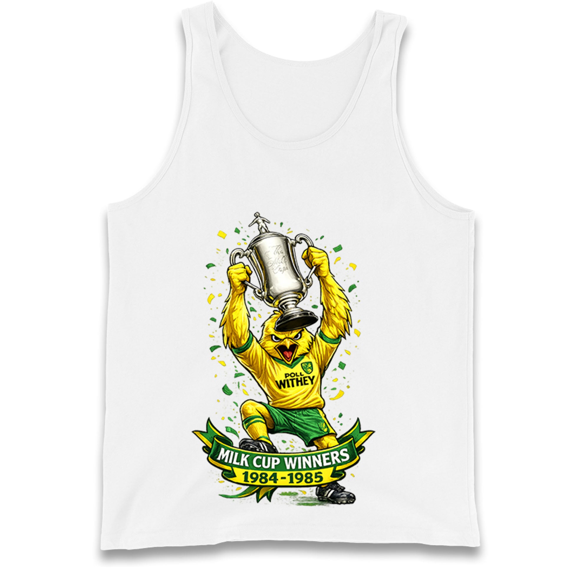Norwich City Milk Cup Winners Tank Top