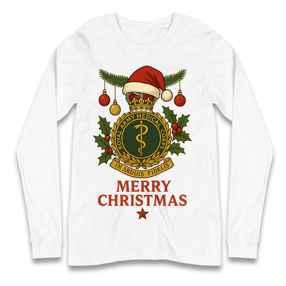 Royal Army Medical Corps Christmas Longsleeve T Shirt