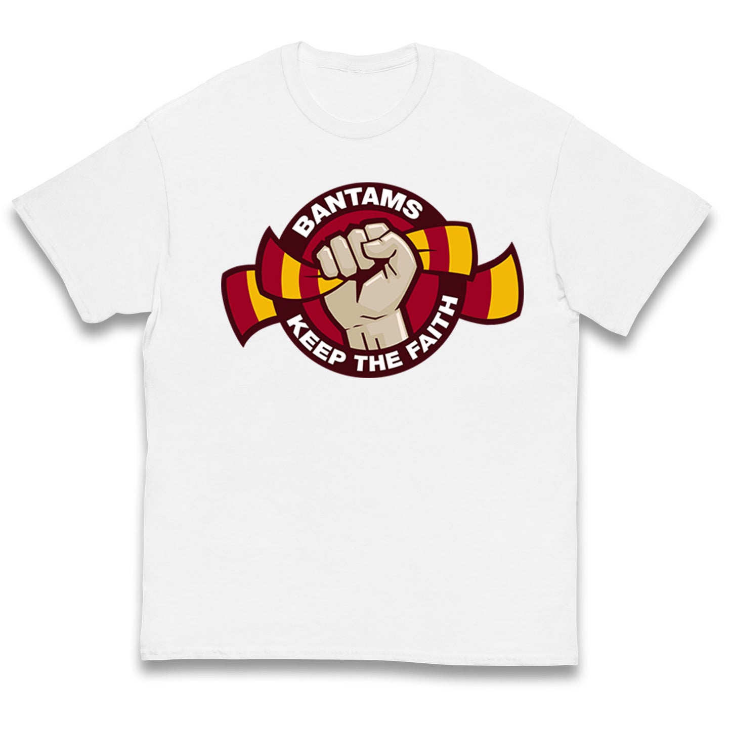 Bradford City Football Kids T Shirt