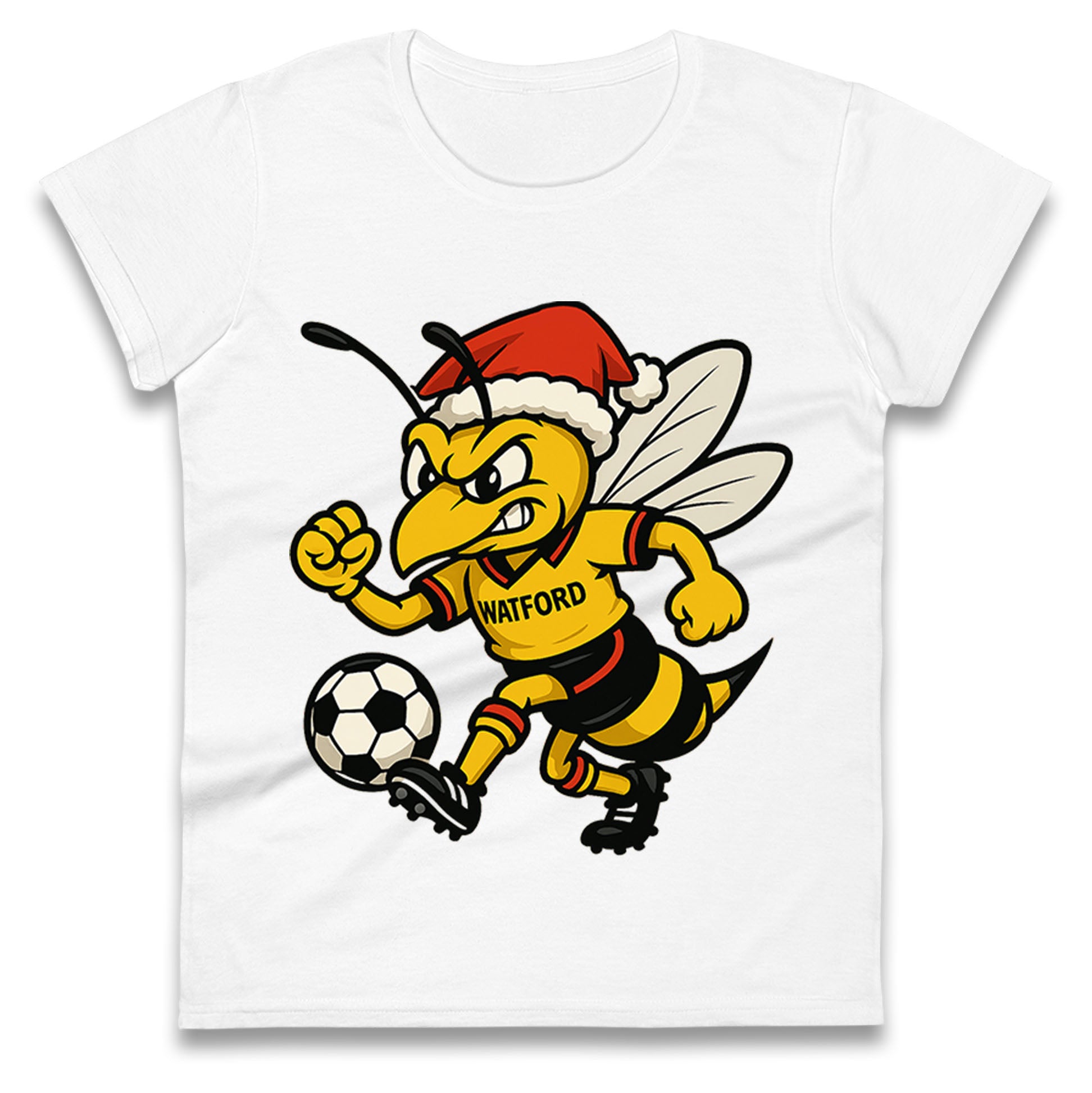 Watford Christmas Ladies T Shirt