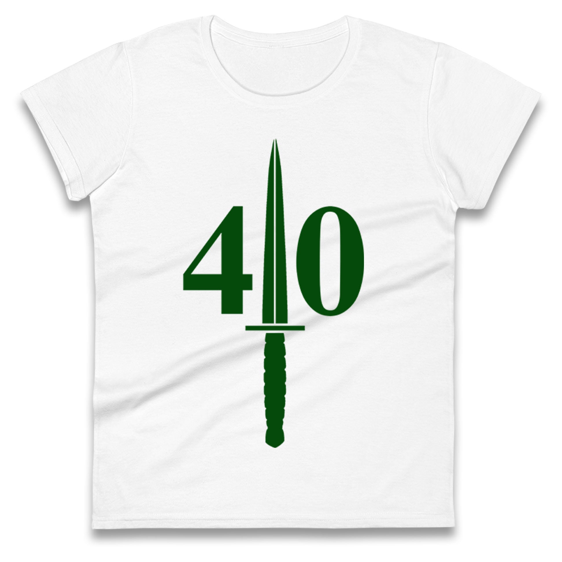 40 Commando Ladies T Shirt