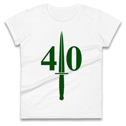 40 Commando Ladies T Shirt
