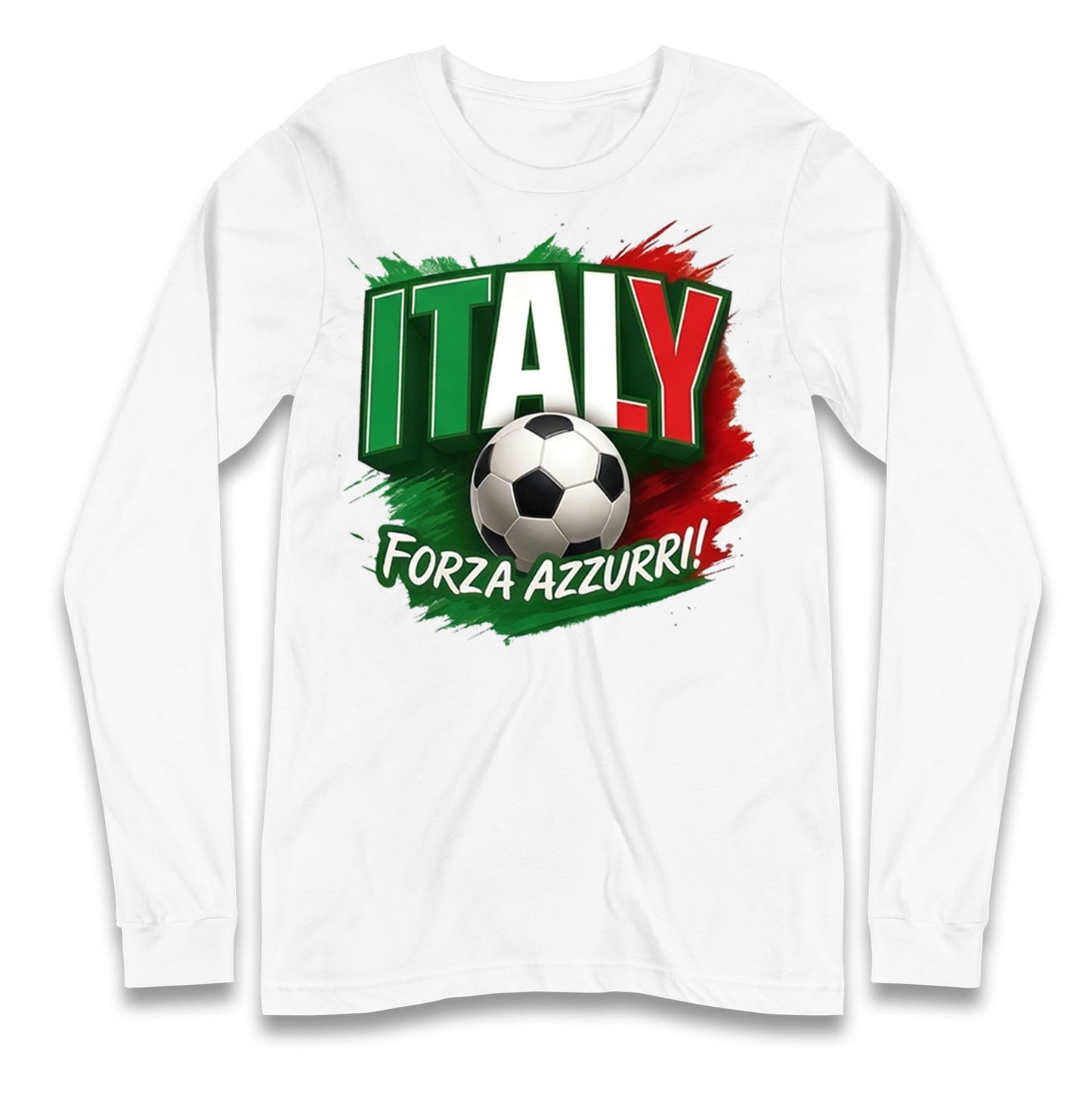 Italy Retro World Cup Longsleeve T Shirt 