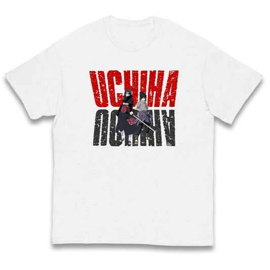 Itachi Uchiha And Sasuke Uchiha T Shirt