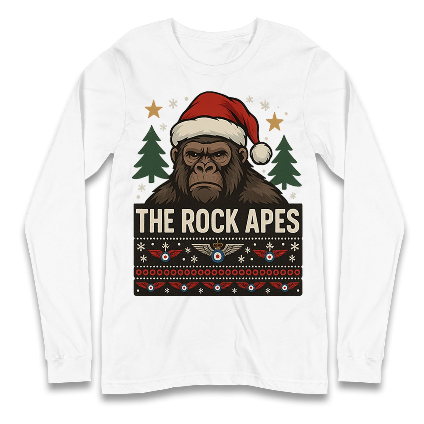 RAF Regiment Christmas Longsleeve T Shirt 