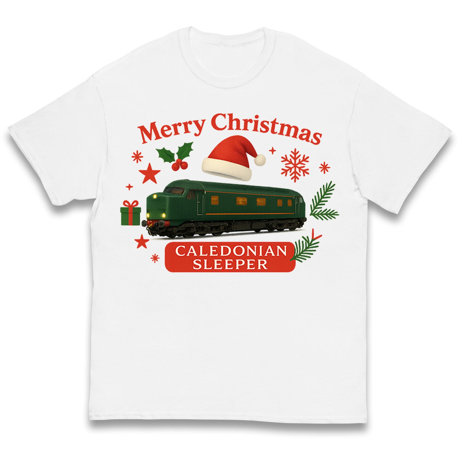 Caladonian Sleeper Christmas Kids T Shirt