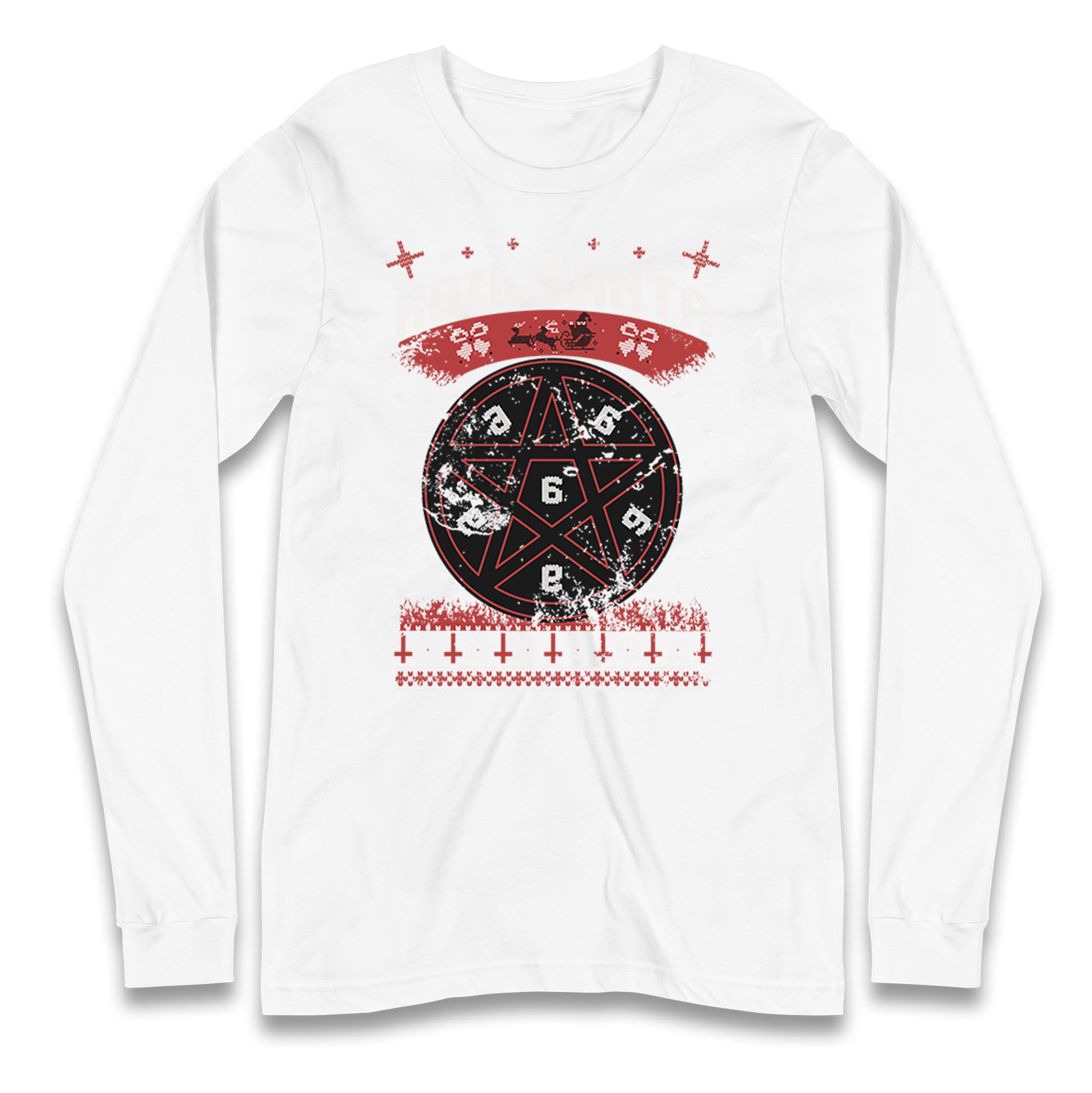 Hail Santa Longsleeve T Shirt
