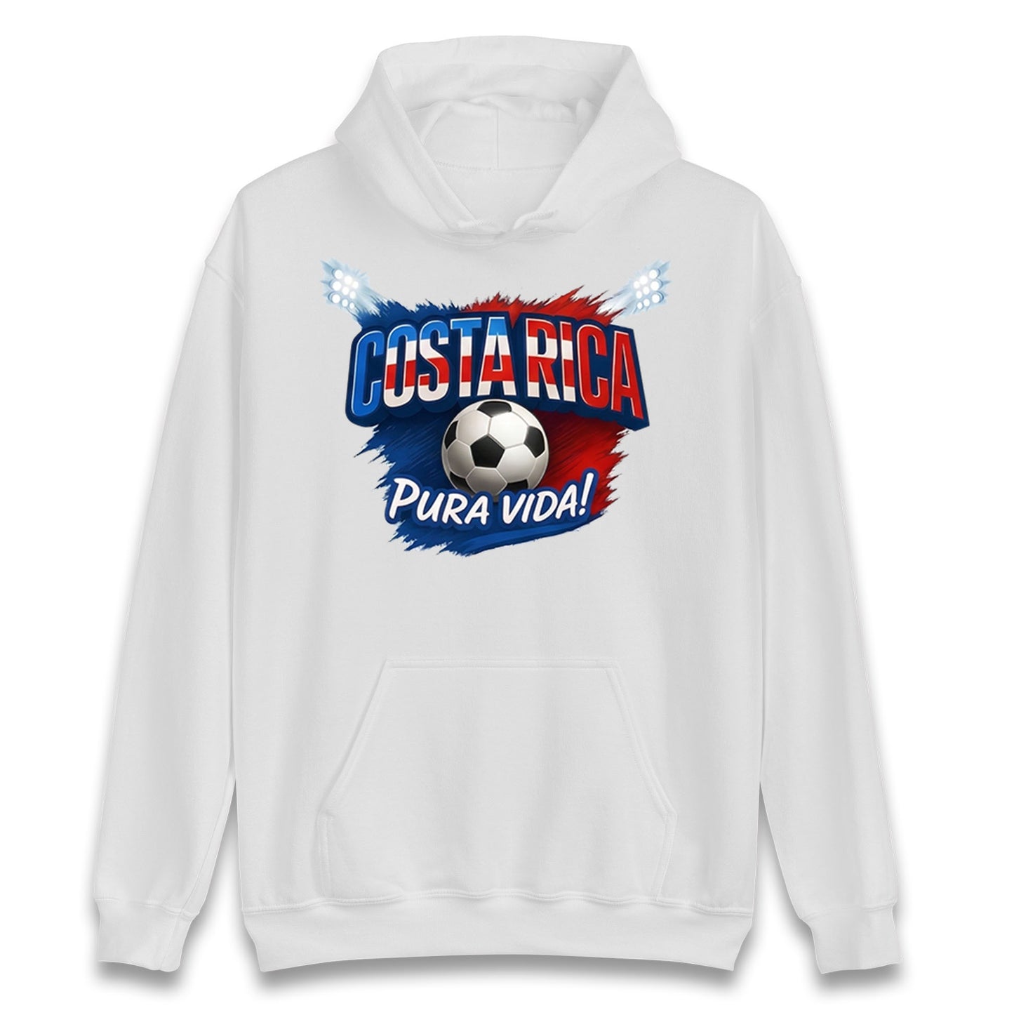 Costa Rica Retro World Cup Hoodie
