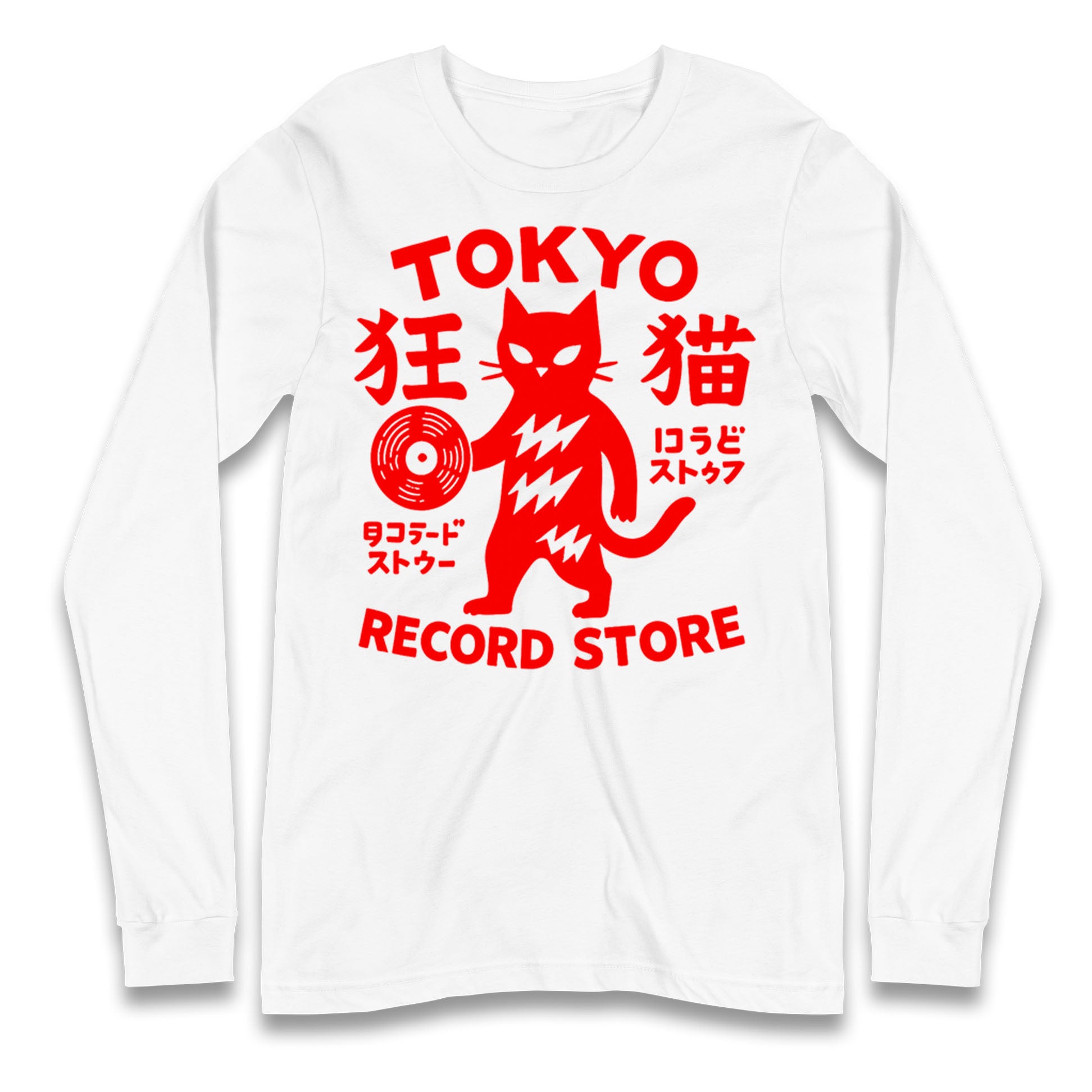 Tokyo Record Store Longsleeve T Shirt