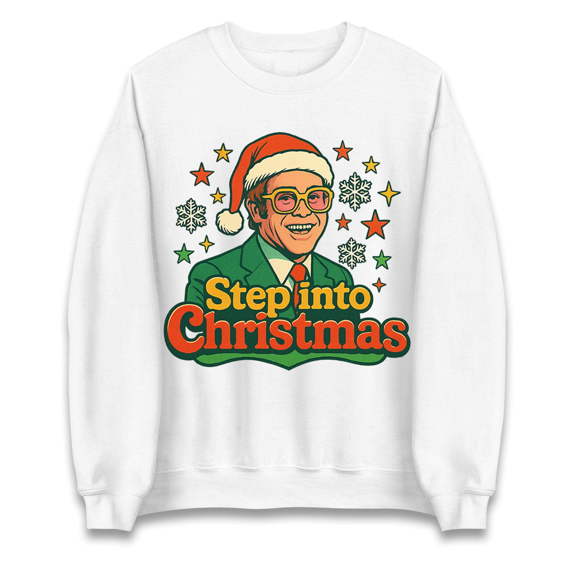 Elton John Christmas Jumper