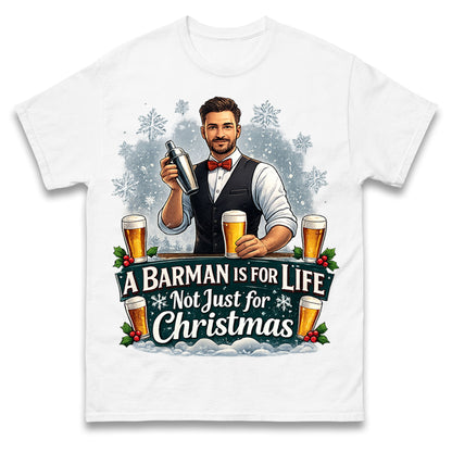 Barman Christmas T Shirt