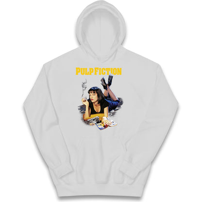 Uma Thurman Pulp Fiction Kids Hoodie