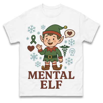 Mental Health Christmas T Shirt
